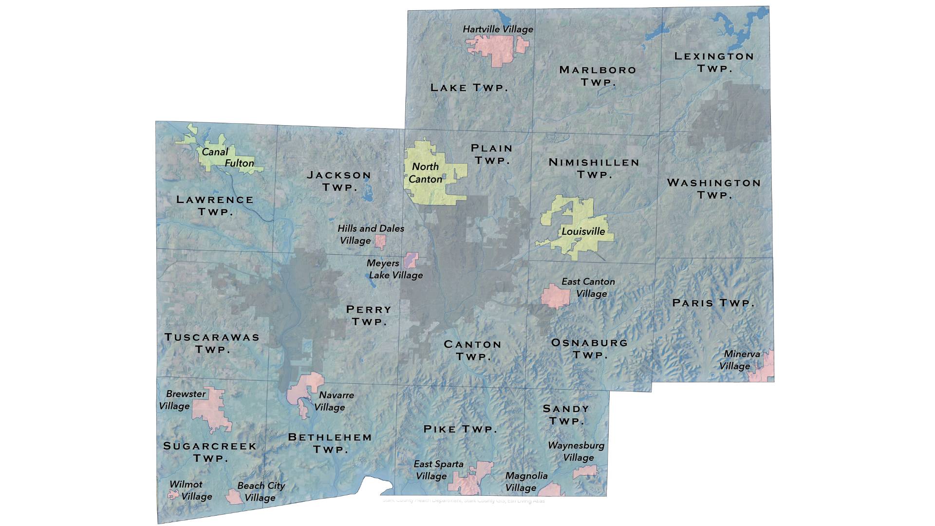 Outline of Stark County Ohio